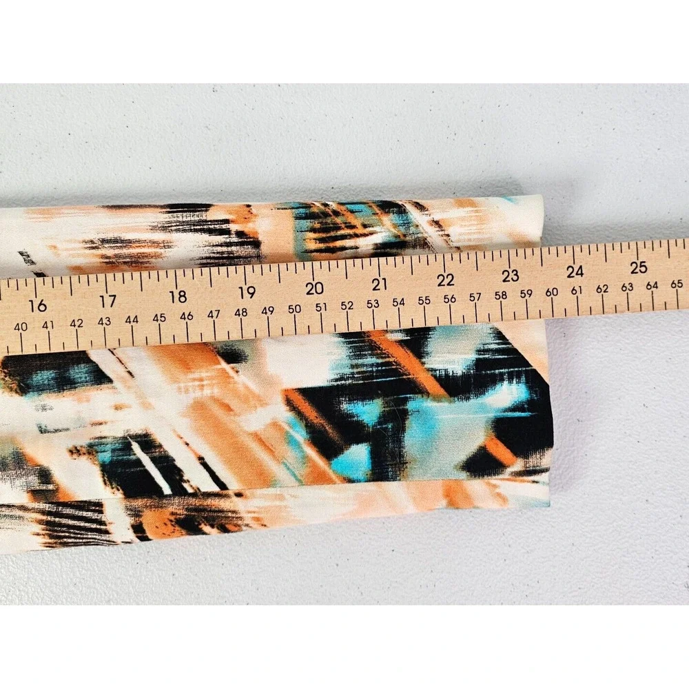 Akira Chicago Women's M Multicolor Black Label Long Sleeve Lined Colorful Blazer - Picture 7 of 11